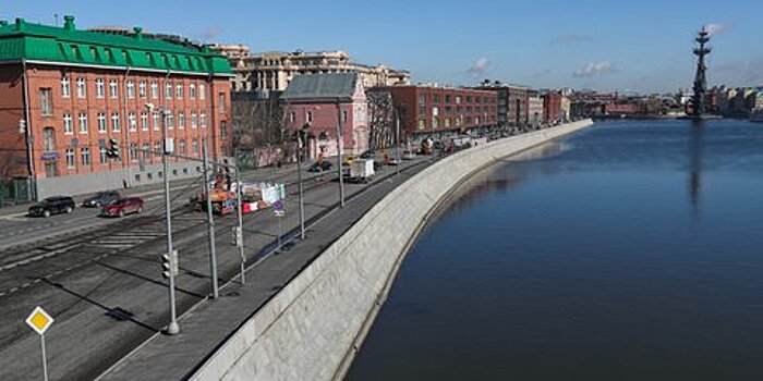 Благоустройство Пречистенской набережной завершено