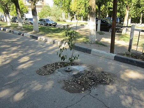 Рядом с парком Победы нашли неогороженную канализационную трубу