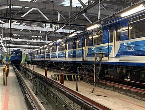 В пользование самарского метрополитена поступили пять обновленных вагонов