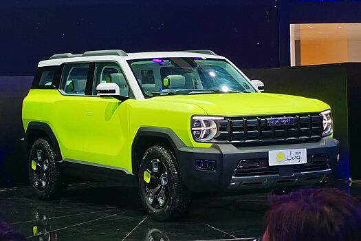 Еще одна «собака»: Haval показал брутальный кроссовер X-Dog