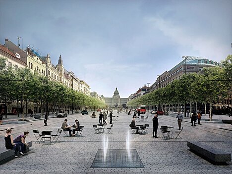 На Вацлавскую площадь в Праге вернут трамвай