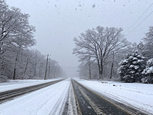 Жителей Мурманска предупредили о сильном снегопаде и гололедице