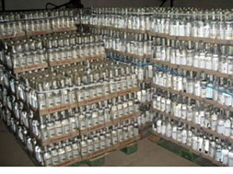 В Ростовской области изъяли почти 25 тонн контрафактного алкоголя