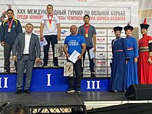 Борцы из Красноярска выиграли 5 медалей Международного турнира среди юниоров