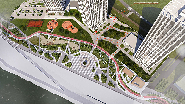 Мэрия показала будущий роскошный облик новокузнецкой набережной