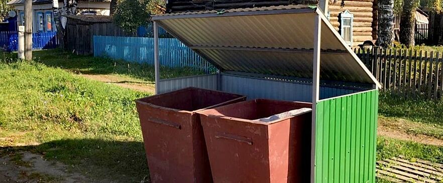 Жителям села Селты в Удмуртии больше не нужно ждать приезда мусоровозов по расписанию