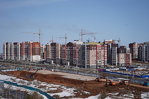 За первый квартал 2022 года в Удмуртии ввели 520 000 квадратных метров жилья