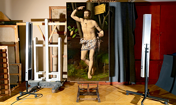 Тень леонардовской улыбки еще раз тронула губы святой Екатерины