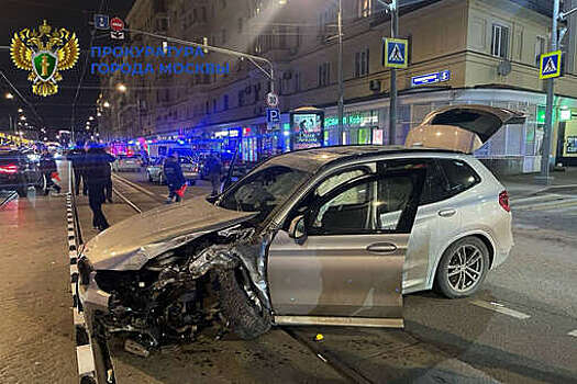 Возможный виновник ДТП с наездом на людей в Москве был пьян