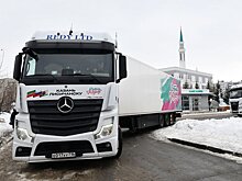 Из Казани в Лисичанск отправили первую в этом году партию гуманитарного груза весом 100 тонн