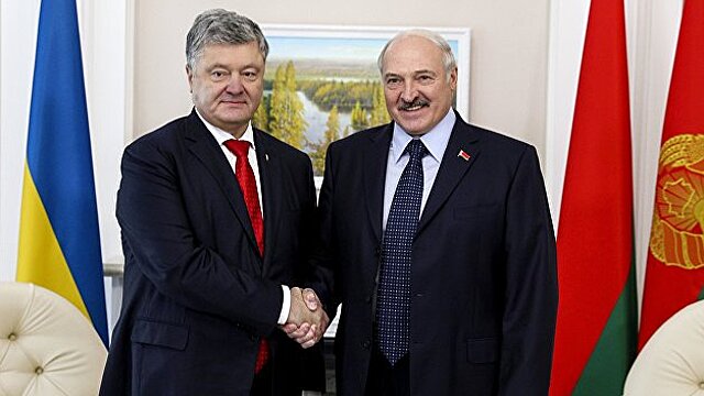 Лукашенко предложил Порошенко заполучить Донбасс миром