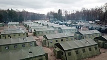 Военнослужащие МТО развернули сотню полевых пунктов питания в Белоруссии