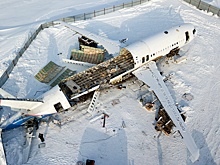 В Новосибирске разобрали севший в пшеничное поле самолет