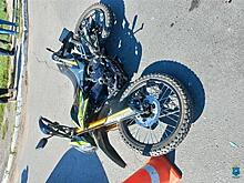 Мотоциклист и его пассажирка пострадали в ДТП под Самарой