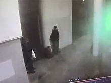 Опубликовано видео момента смертельной аварии у станции МЦК