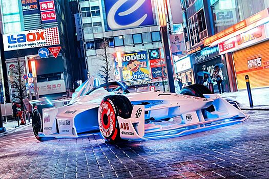 В Японии создали обвес для болида Формулы-Е, вдохновлённый «золотой эрой стрит-рейсинга»