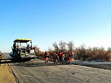 В Астраханской области досрочно начали ремонт дорог по плану 2022 года