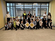 Слушатели Тюменского института повышения квалификации сотрудников МВД России  провели «минутки безопасности» в новой школе