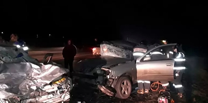 В ДТП в районе Старокорсунской погибли двое