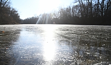 Лед на водоемах Волгоградской области все еще остается опасным