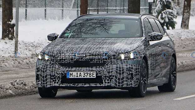 В Сети показали электрический BMW i5 2024 года на тестах в Мюнхене