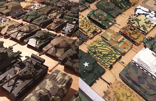 Любитель танков из Новосибирска продает свою коллекцию за 130 тысяч рублей