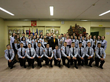 В Калужской области полицейские и общественники рассказали кадетам о подвигах ветеранов органов внутренних дел, воевавших в годы Великой Отечественной войны