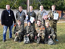 Очередную победу по военно-прикладному многоборью одержали воспитанники ВПК «Лось»