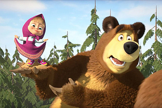 Анонсирована полнометражная версия мультфильма «Маша и Медведь»