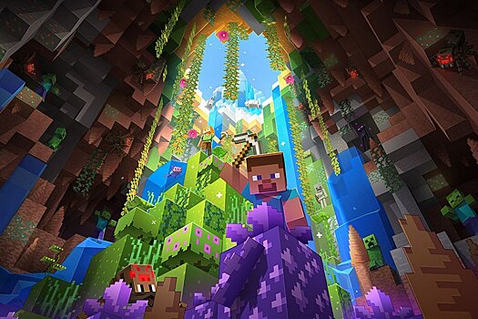 В Minecraft вышло обновление «Пещеры и скалы: часть 2» c новыми видами пещер и ландшафтом