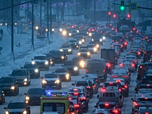 Москву парализовали десятибалльные пробки