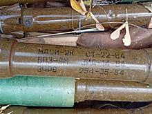 В Запорожской области полицейские выявили тайник с минами, гранатами и пороховыми зарядами