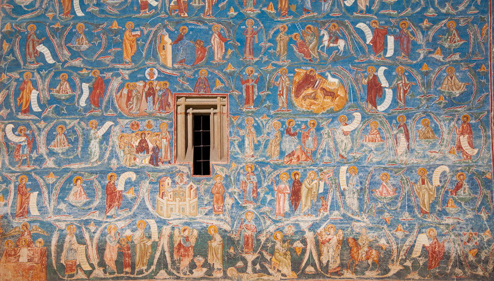 Монастырь Воронец, Буковина, Румыния, Европа