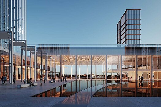 Проекту "Казань Сити" на Сибгата Хакима изменили объем парковок