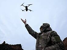 В Запорожской области после атаки украинскими БПЛА загорелась электроподстанция