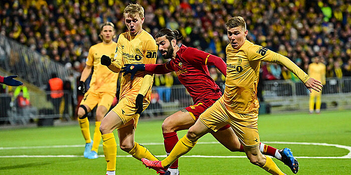 «Рома» проиграла «Буде-Глимту» Хайкина в первом четвертьфинальном матче Лиги конференций