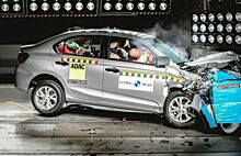 Honda Amaze получила 4-звездочный рейтинг безопасности NCAP