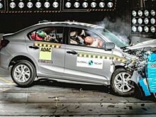Honda Amaze получила 4-звездочный рейтинг безопасности NCAP