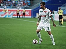 Смолов забил свой первый мяч за "Локомотив"