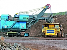 На Михайловском ГОКе начал работу новый экскаватор