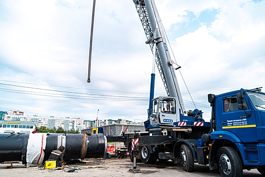 Реконструкция тепломагистрали на проспекте Испытателей завершена досрочно