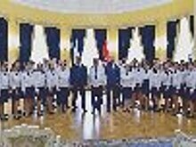 Начальник ГУФСИН России по г. Москве Сергей Мороз и Председатель Мосгордумы Алексей Шапошников встретились с выпускниками ведомственных образовательных организаций ФСИН России
