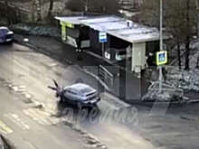 В Карелии на видео попало, как 80-летний водитель Lada сбил пенсионерку