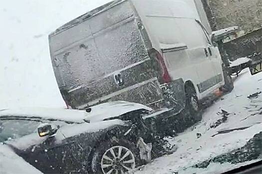 В Подмосковье произошло третье за день крупное ДТП