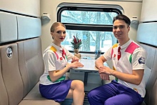 Омские студенты создали форму проводников поезда Всемирного фестиваля молодежи