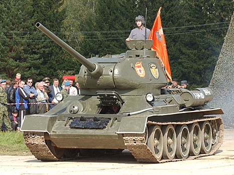 Под Калининградом нашли фрагменты легендарного танка Т-34