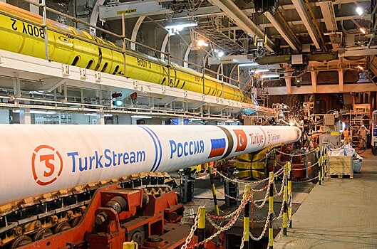 Россия начала поставки газа в Болгарию по "Турецкому потоку"