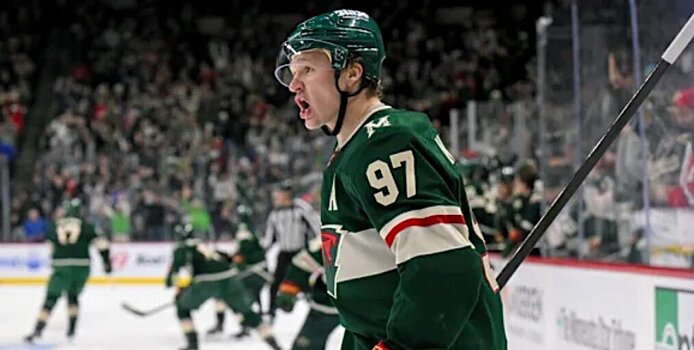 Капризов набрал 1+1 в матче с «Флоридой» и стал 2-й звездой. Он продлил до 5 серию игр с 2+ очками – 3+9 на отрезке