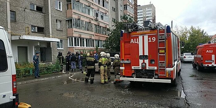 В Екатеринбурге при взрыве газа в жилом доме пострадал один человек