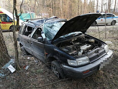 За сутки в Тверской области в кювет улетели две машины